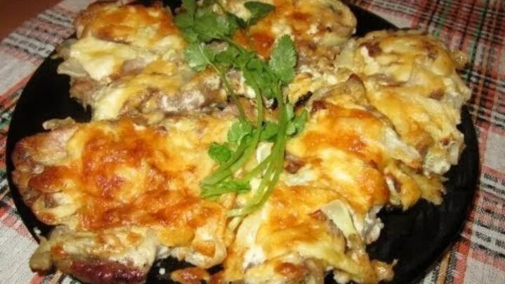 Куриное филе под шубкой. Реальная кухня Дзен