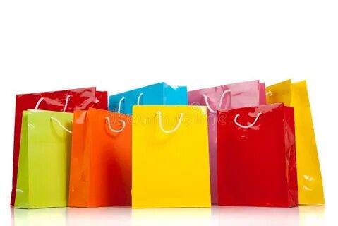 Shopping bags are