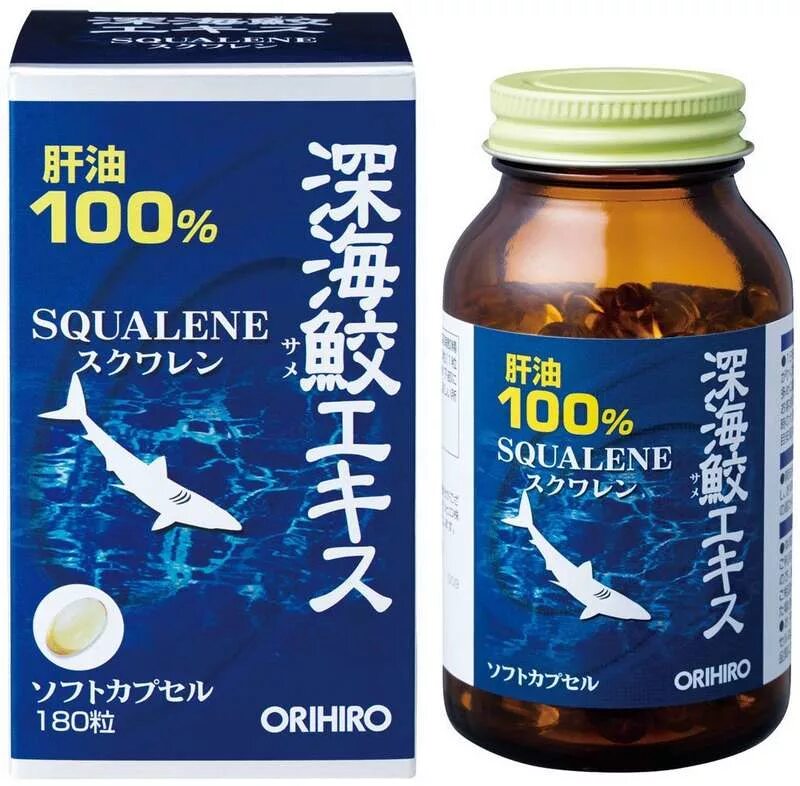Для чего нужен сквален. Сквален Orihiro 360 капсул. БАД Orihiro сквален 180 капсул. Акулий сквален Orihiro 360. Акулий сквален Orihiro капсулы.
