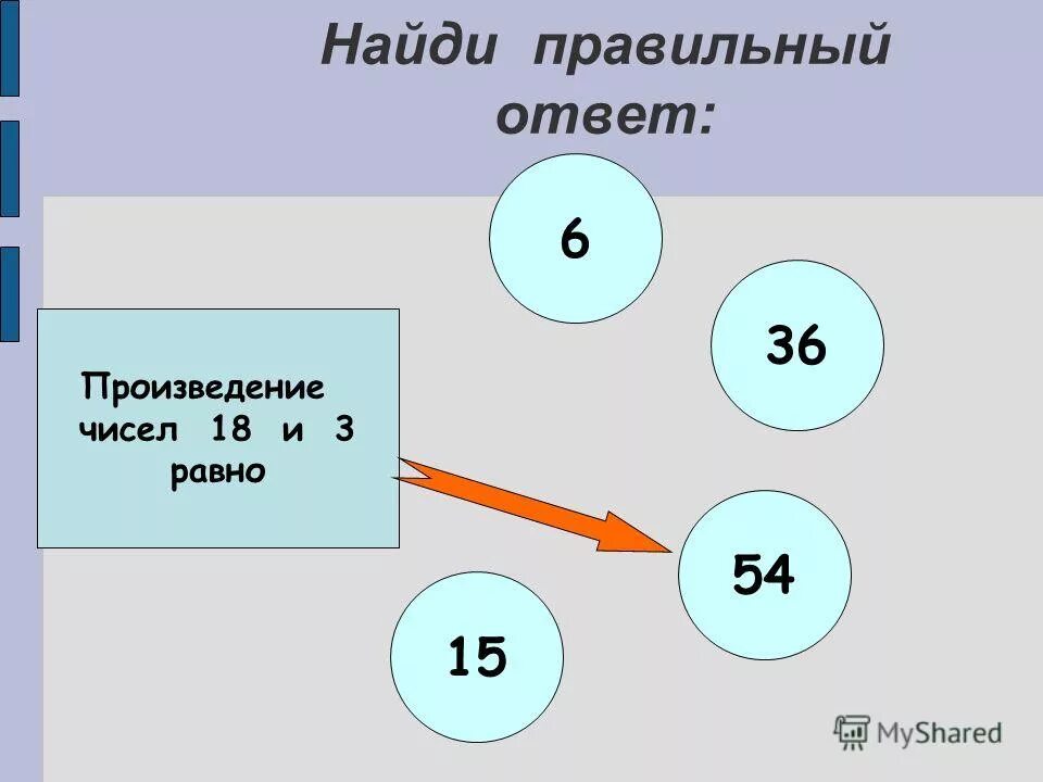 Произведение чисел что это