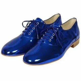 Blue shoes
