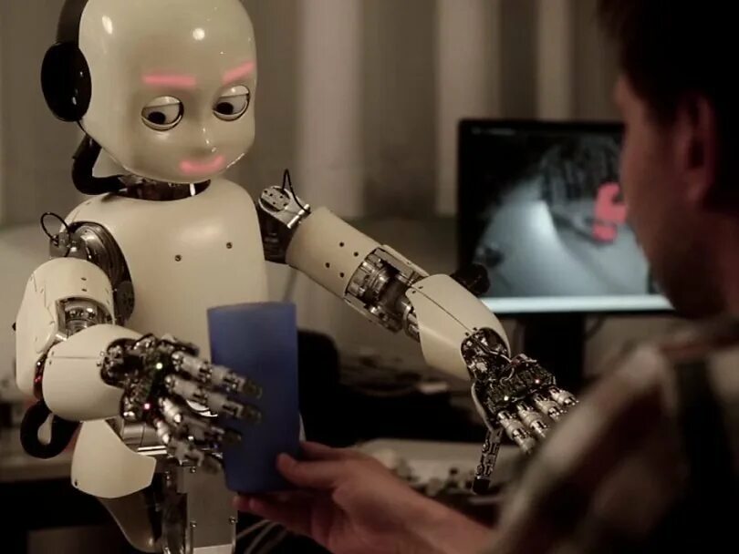 Робот в очках. Антропоморфные роботы с искусственным интеллектом. Синий робот искусственный интеллект. Переведи робот. Робот с искусственным интеллектом vector.