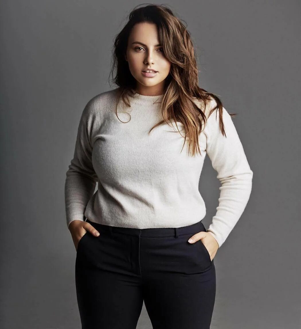 Плотные модели. Модель Plus-Size Кэндис Хаффин.