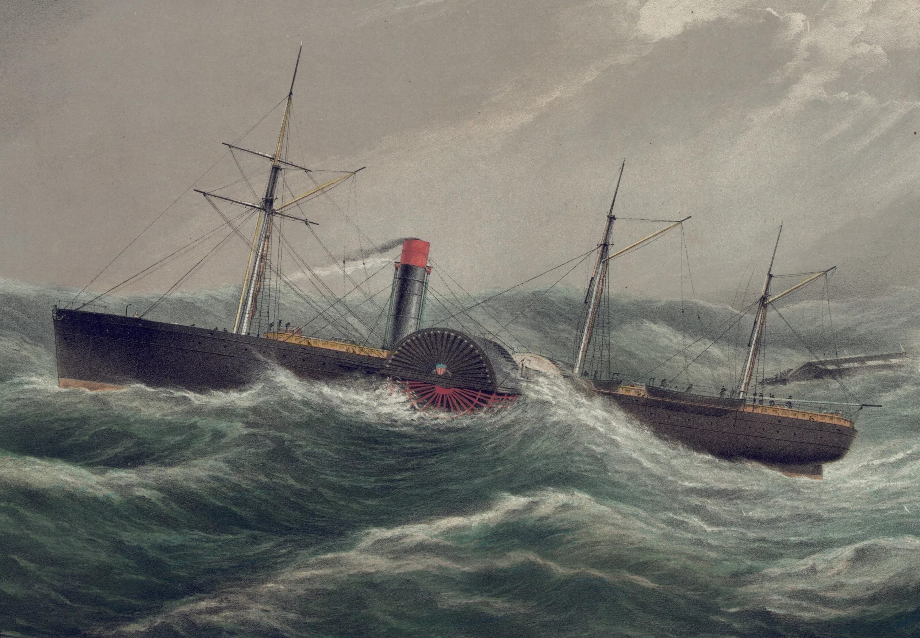 Пароход Пацифик 1850. RMS Atlantic 1871. Корабль Пасифик 1856. RMS Oceanic 1870.