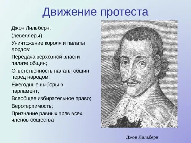 Джон лильберн краткая биография. Джон лильберн фото. Джон лильберн. Доклад джон лильберн. Джон лильберн биография кратко.