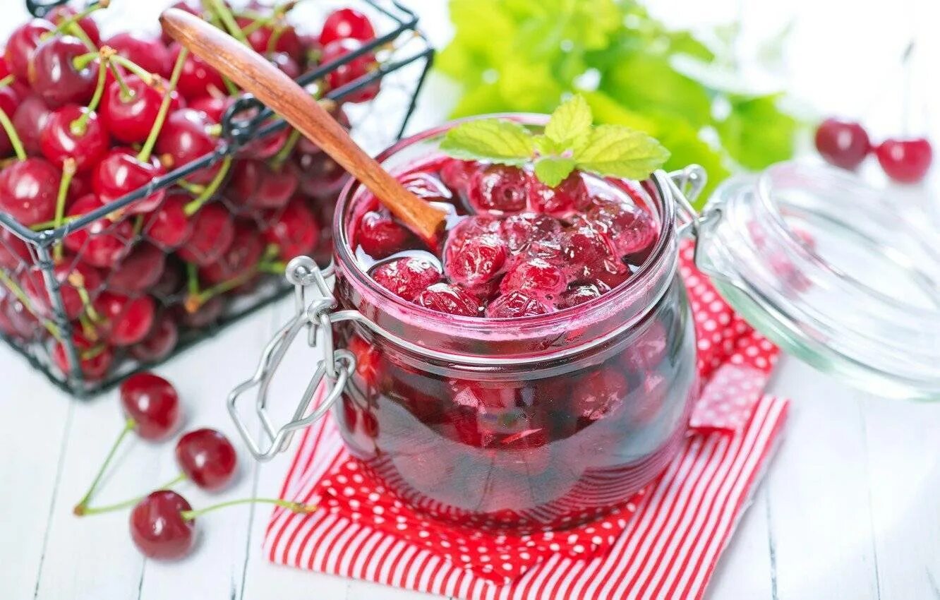 Вишневый джем рецепт на зиму