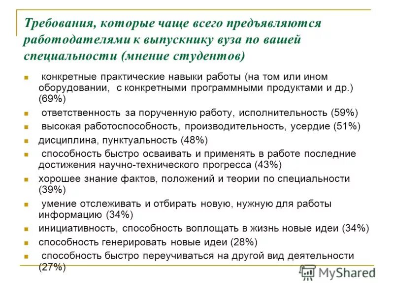 Какие требования предъявляются к работодателям