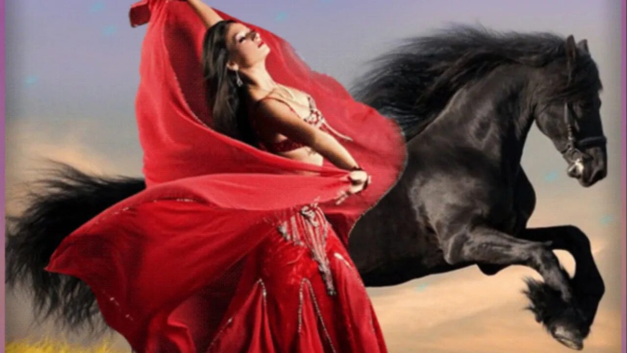 Песня цыганка черная. Цыганский конь. Цыганка с лошадью. Цыганка.