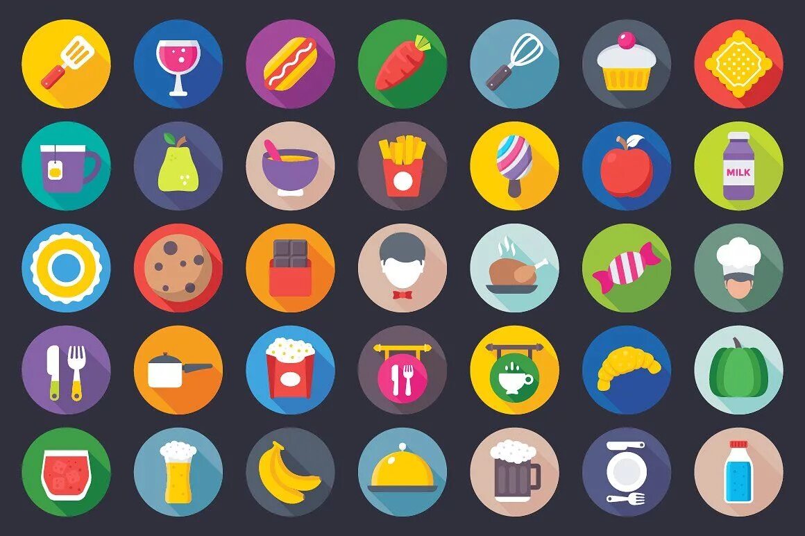 Flaticon icons. Флэт Иконс. Иконки в стиле Flat. Плоские иконки. Иконки в плоском дизайне.