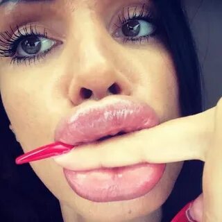 Big lips mouth