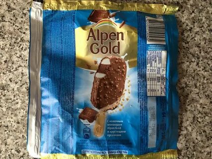 Альпен гольд мороженое