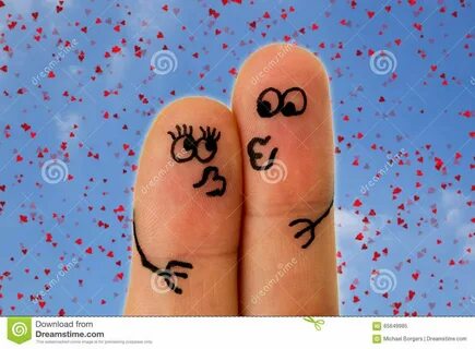Finger kiss