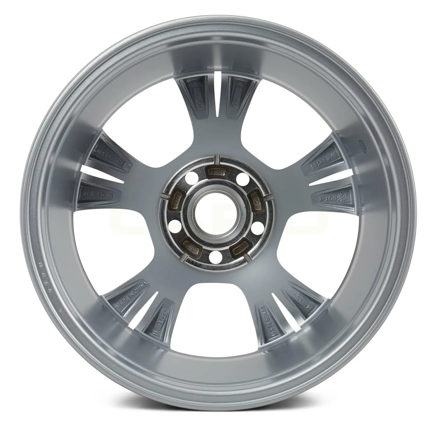 5-Spoke Silver Alloy Wheel -. Алекс Replica Wheels.