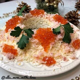 Рис на новогодний стол
