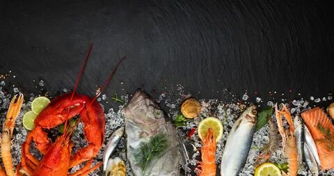 Черные морепродукты