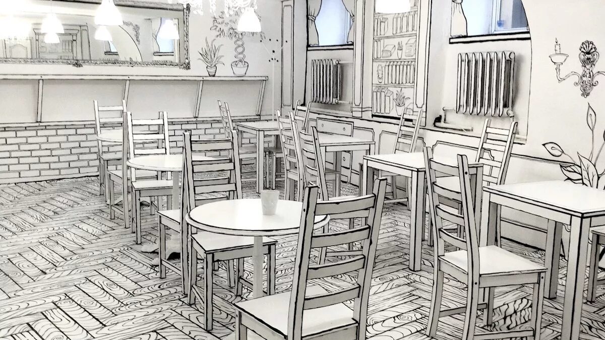 Черно белое кафе. 2д кафе в питере. Реки мойки, 27. 2д кафе в питере. Чбкафе санкт-петербург кафе.