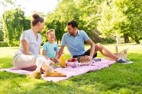 We having a picnic