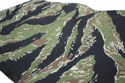 Vietnam Pattern Tigerstripe camo Cloth sold by the yard.