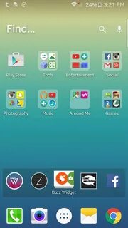 Launcher экраны
