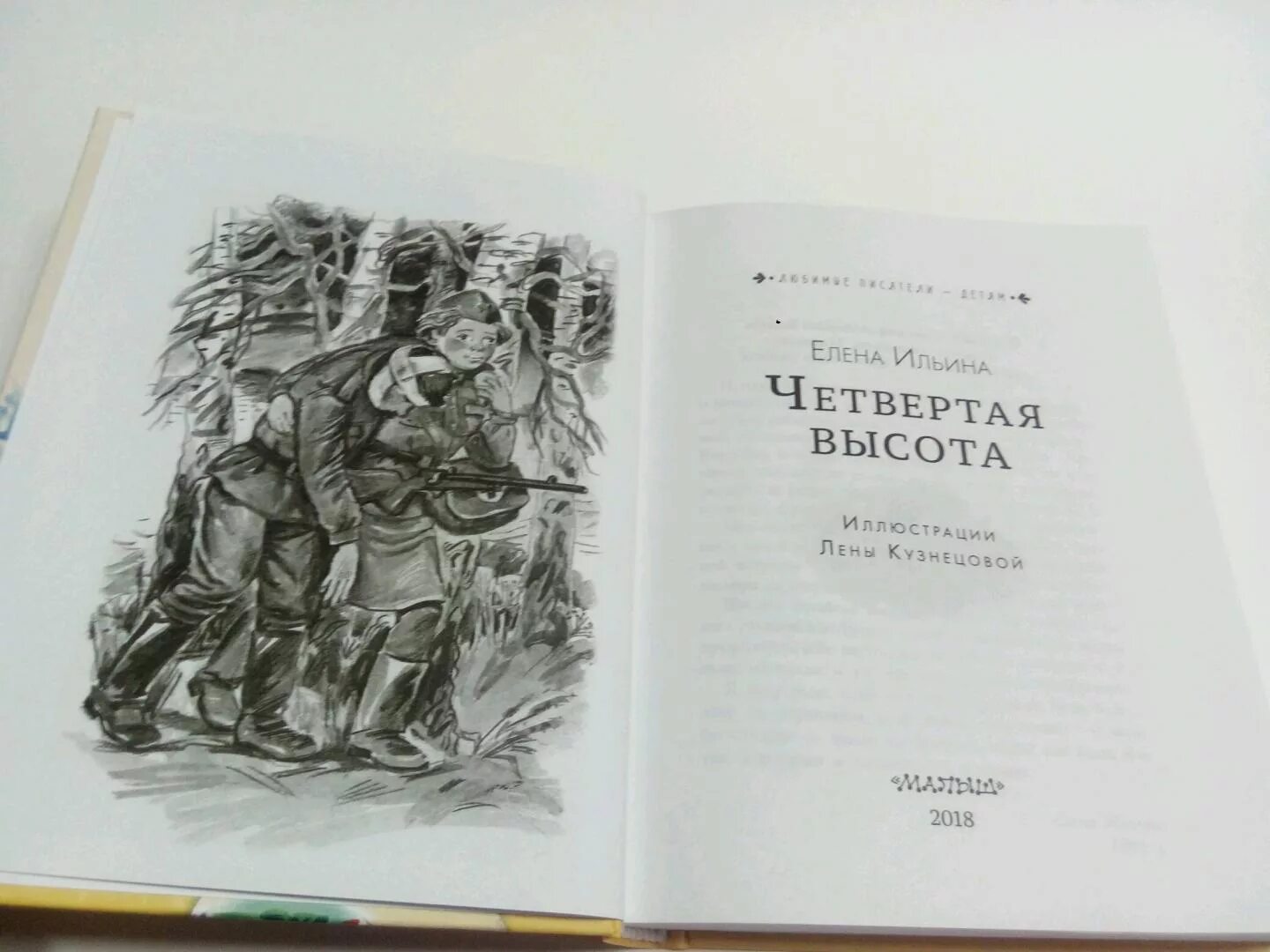 Книга Елены Ильиной четвертая высота иллюстрации.