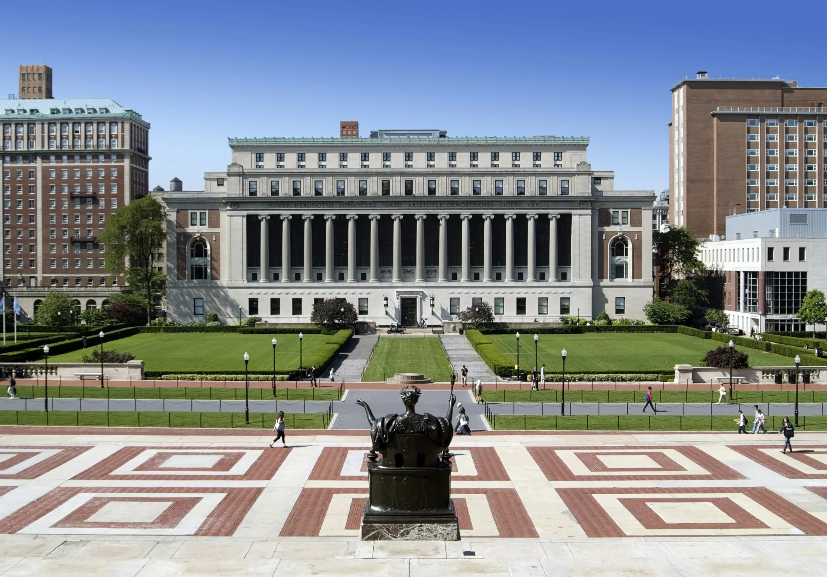 Main university. Columbia University, США, Нью-Йорк. Колумбийский университет Columbia University. Колумбийский колледж в Нью-Йорке. Columbia University in the City of New York.