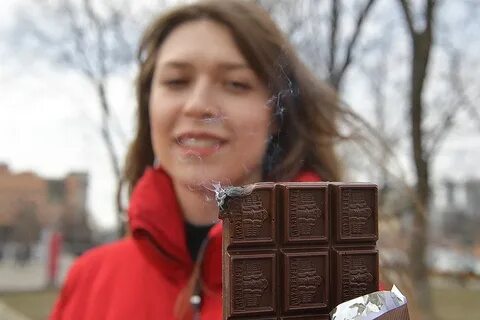 Горящие шоколад