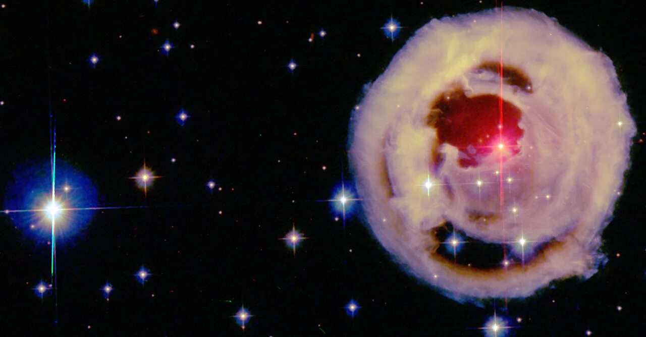 Подборки пульсирующие. V838 единорога. Звезда v838 mon. Красная переменная звезда v838 Monocerotis. Созвездие Единорог v838.
