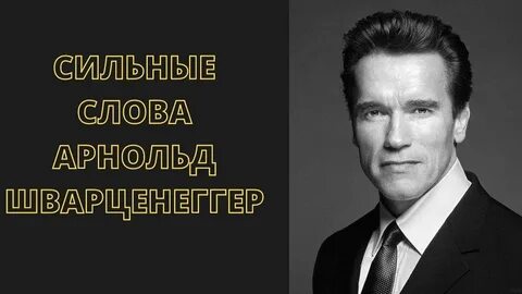 Речь шварценеггера