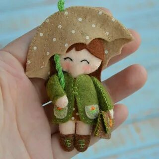 Девочка из фетра