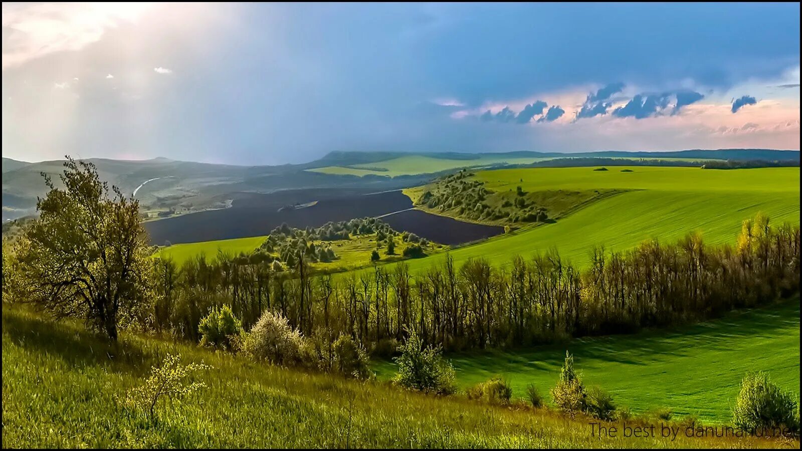 Landscape in russia