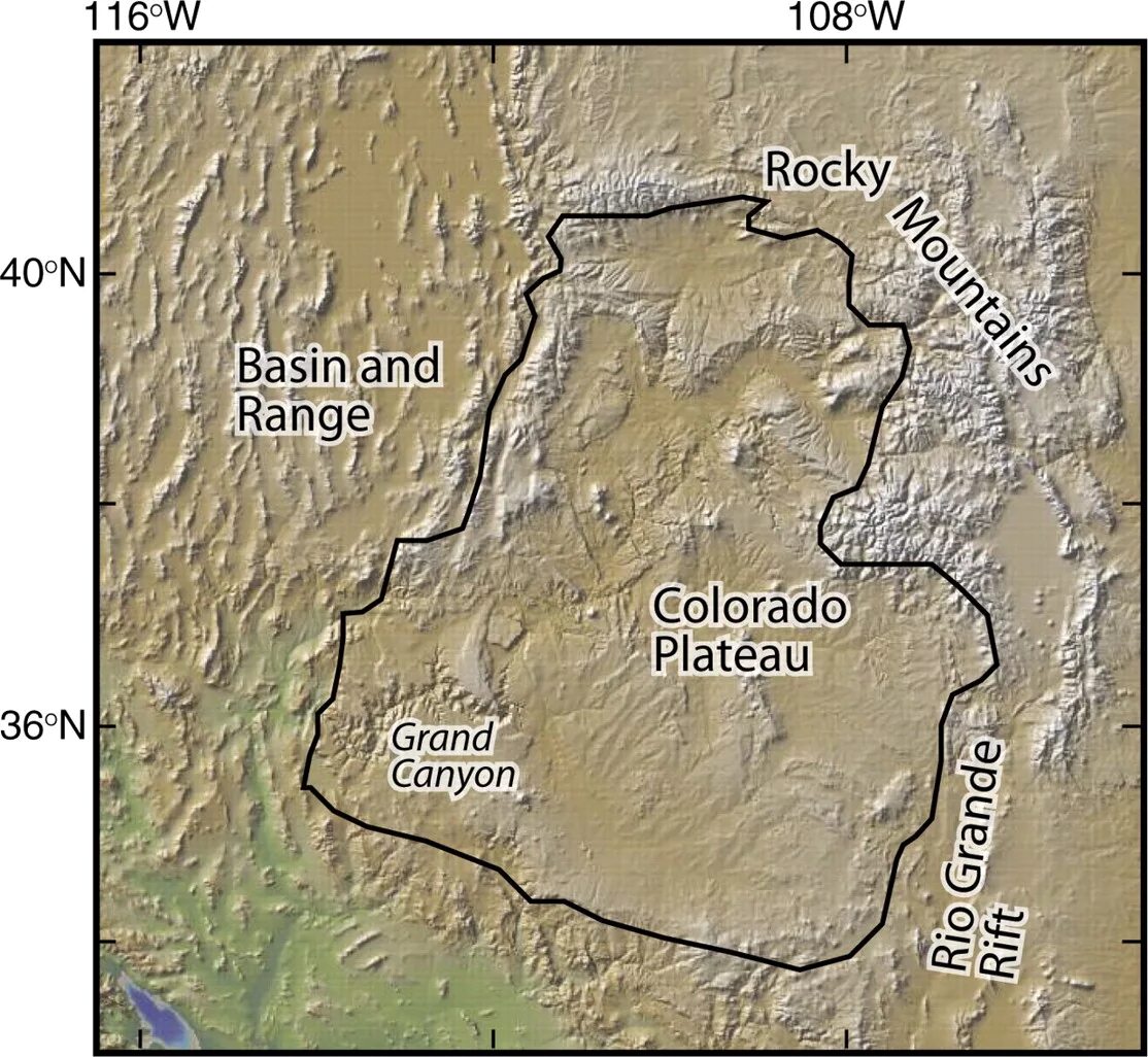 Плато Колорадо на карте. Большой бассейн плато Колорадо на карте. Плато Колорадо на карте Северной Америки. Горное плато Колорадо.