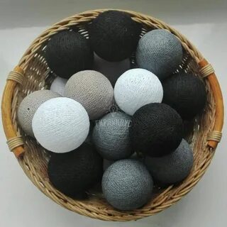 Шар из ротанга