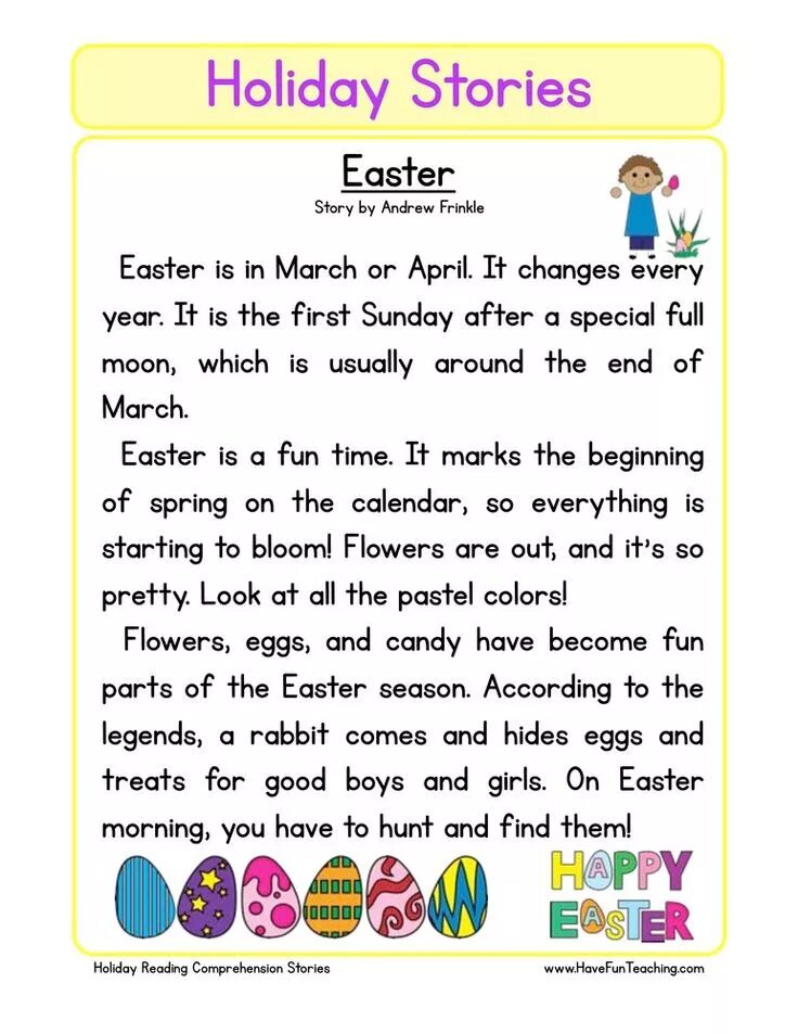 Text about holidays. Англ яз Пасха задания. Английский язык Easter Worksheets. Чтение с в английском языке Worksheet. Чтение Elementary с заданиями.