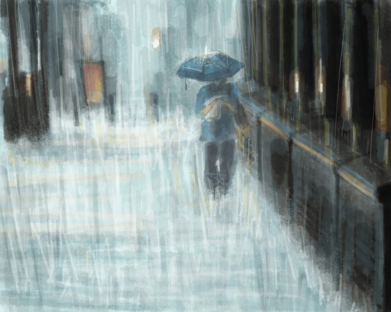 Wasn t raining. Torrential Rain. Слепой дождь. Слепой дождь рисунок. Слепой дождь картинки.