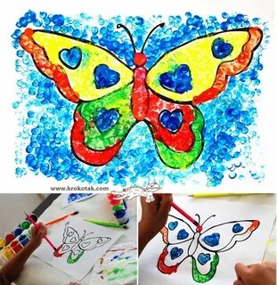 Рисунок который рисуют красками
