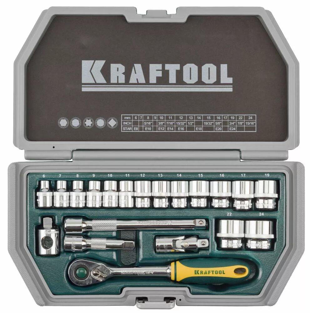 Набор торцевых головок Kraftool Industrie qualitat 3/4 " 20 предметов. Набор головок Kraftool 27943-h3. Kraftool набор инструментов Universal-38 1/4. Набор торцевых головок KLY-Tek klt1812.