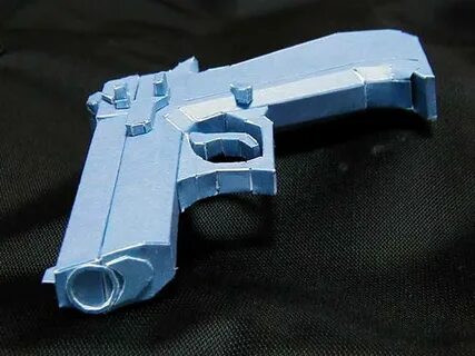 Paper gun