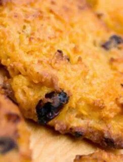 Печенье с морковью и изюмом