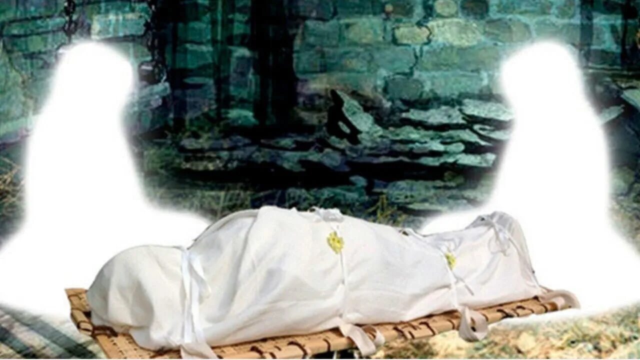 Исламский сонник покойник. Душа человека после смерти. Саван погребальный мусульманский.