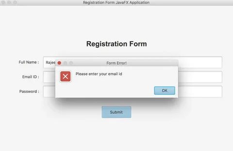 Form errors