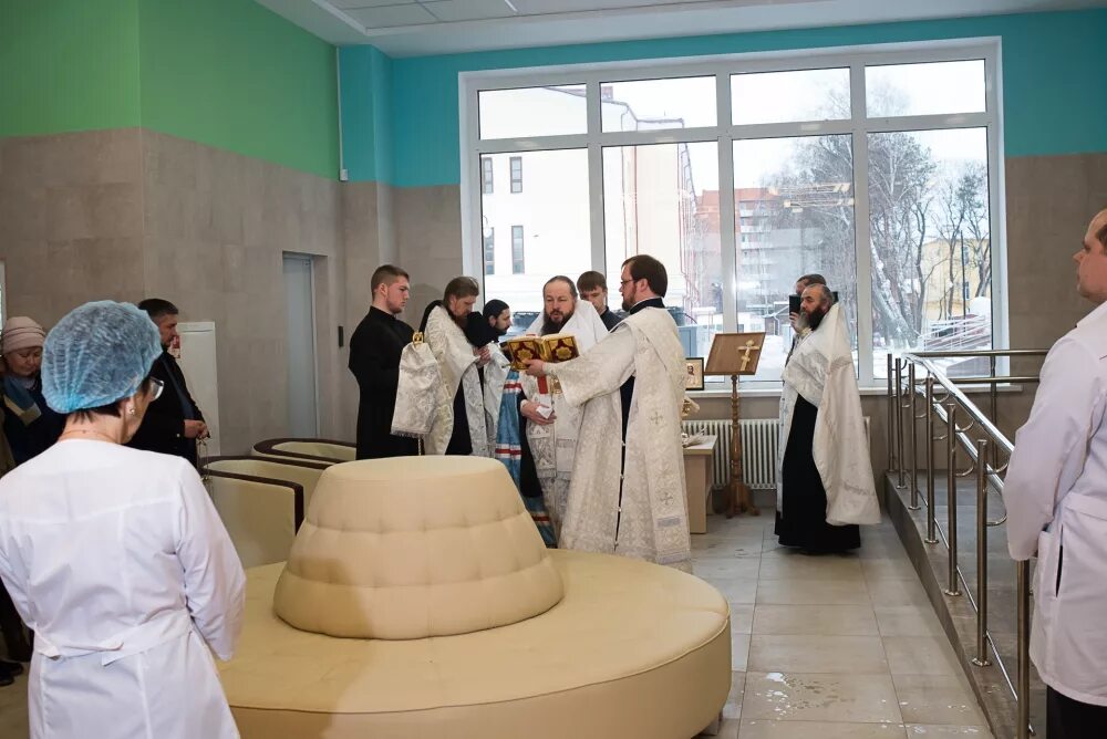 Визит Михаила Бабича в перинатальный центр