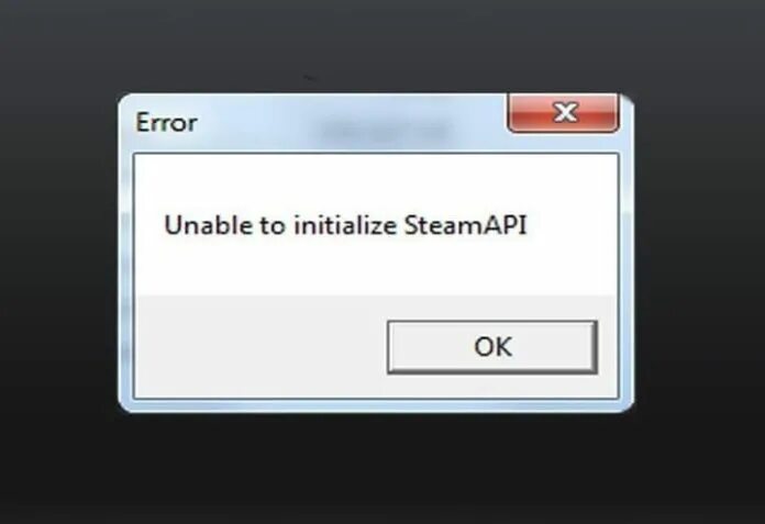 Unknown api error. Ошибка unable to initialize STEAMAPI. Ошибка стим. Ошибка Steam API. Unable to initialize Steam API.