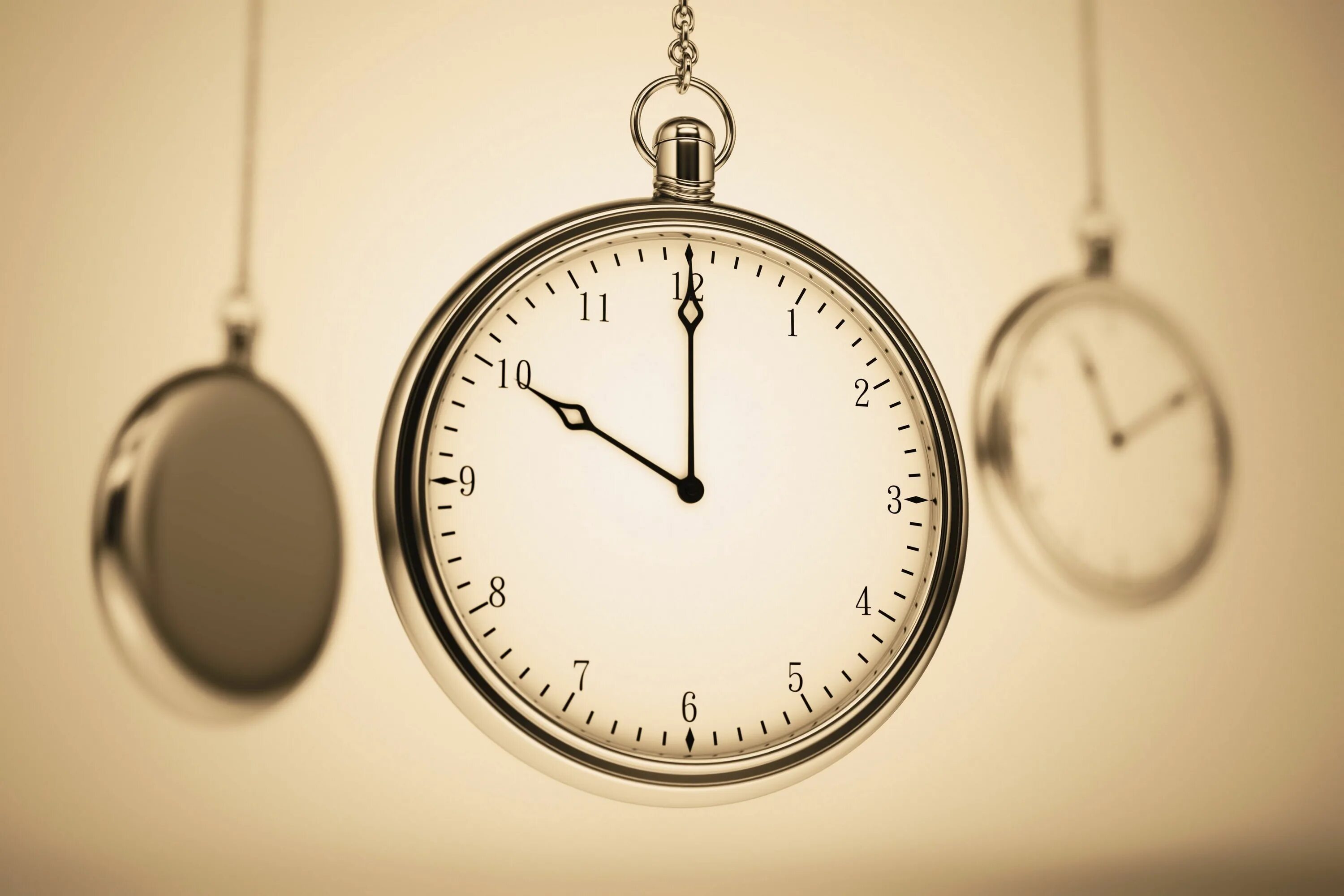 Under the clock