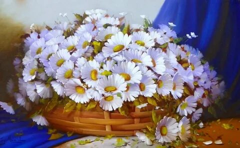 С днем рождения цветы ромашки