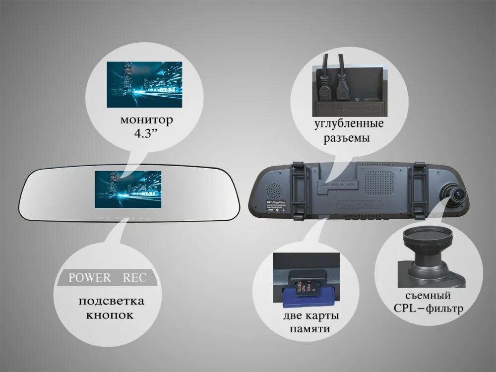 Зеркало видеорегистратор память. Регистратор TRENDVISION Mr-710. TRENDVISION Mr-700. TRENDVISION Mr-710 GNS. Зеркало регистратор TRENDVISION.