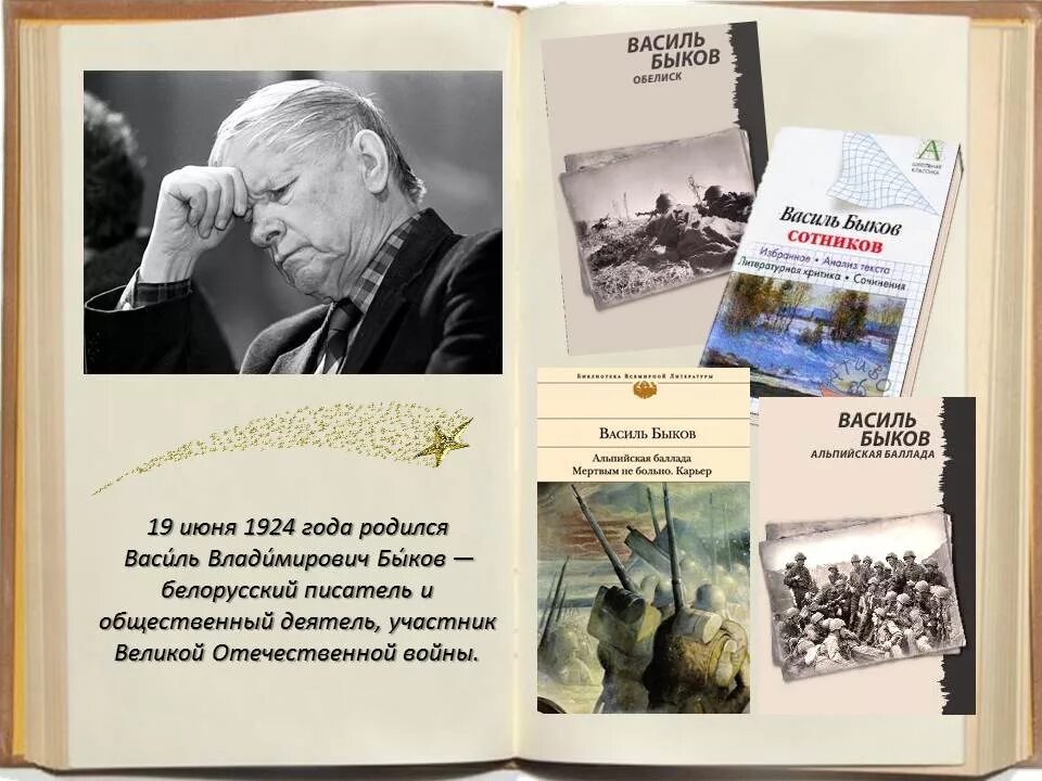 Быков произведения о войне. Быков белорусский писатель. Василь Быков 1941-1945.