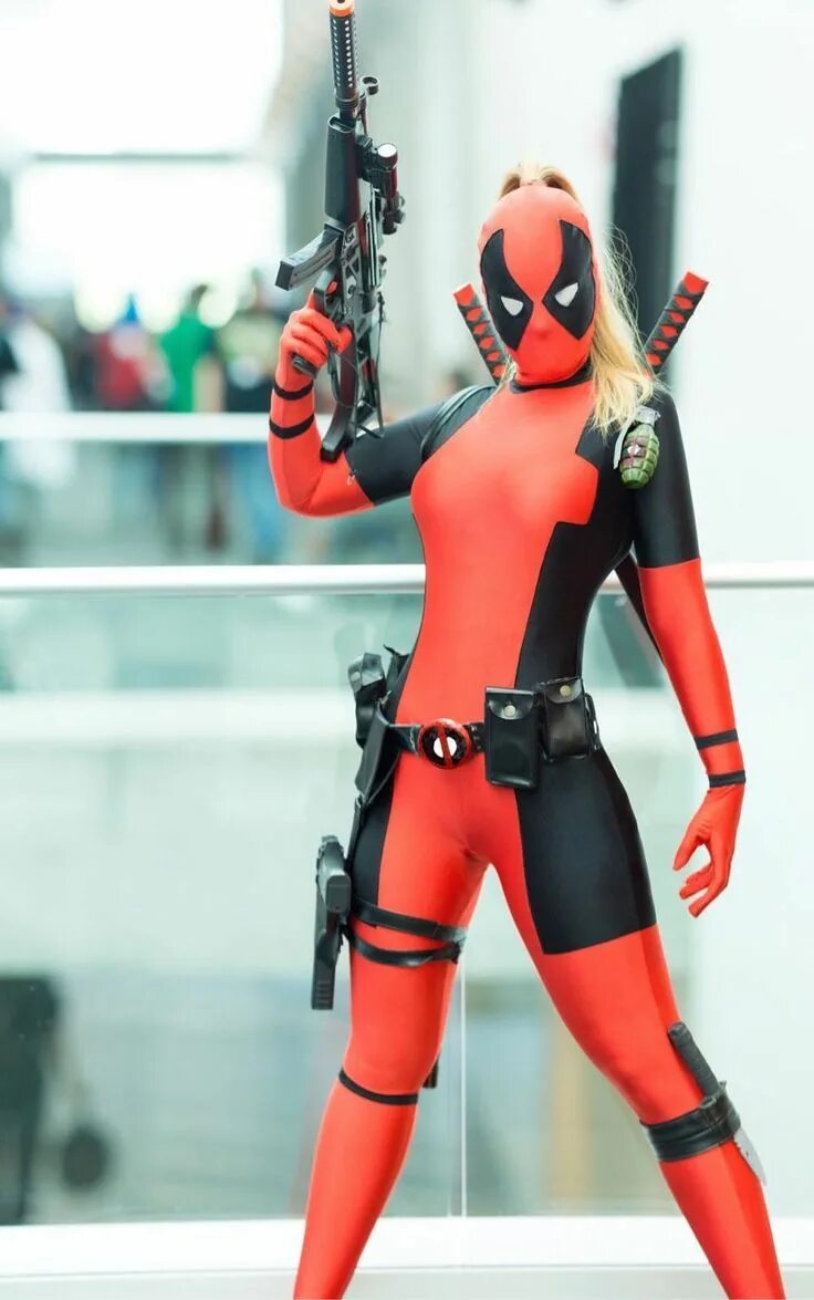 Леди Дэдпул. Lady Deadpool Cosplay. Леди Дэдпул без маски. Дэдпул герл косплей.