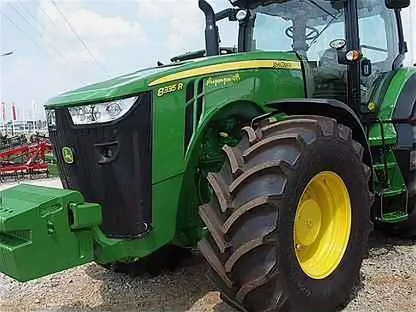 Работа джон дир. John deere 8335r. john deere 8335 rt. трактор john deere 8345. джон дир 8335r салон.
