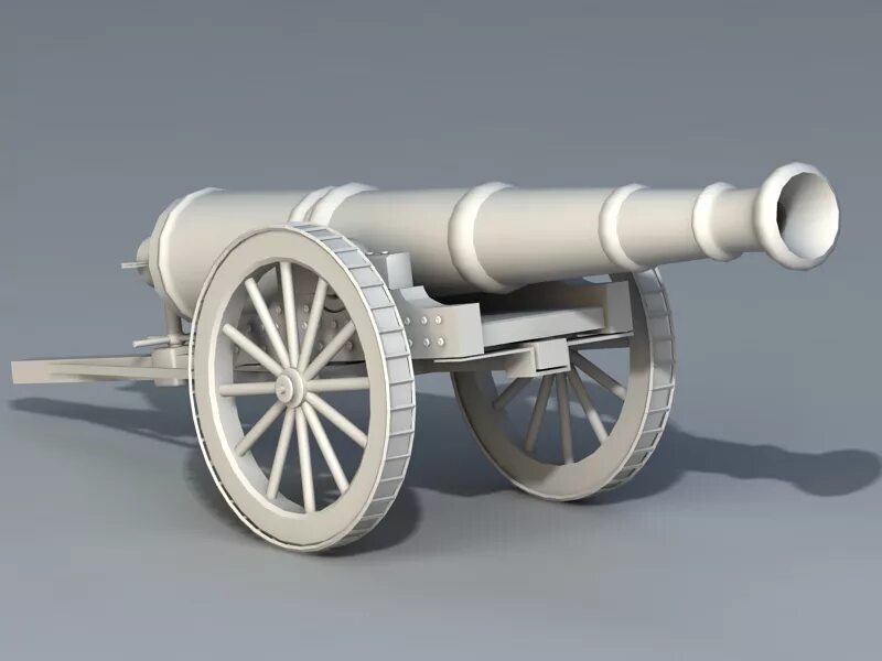 Модель пушки. М107 artillery 3d model. 3д модель артиллерийской пушки.