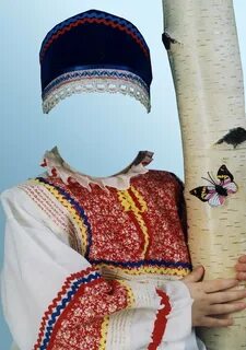 Фотошоп в национальном костюме